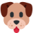 dog face emoji